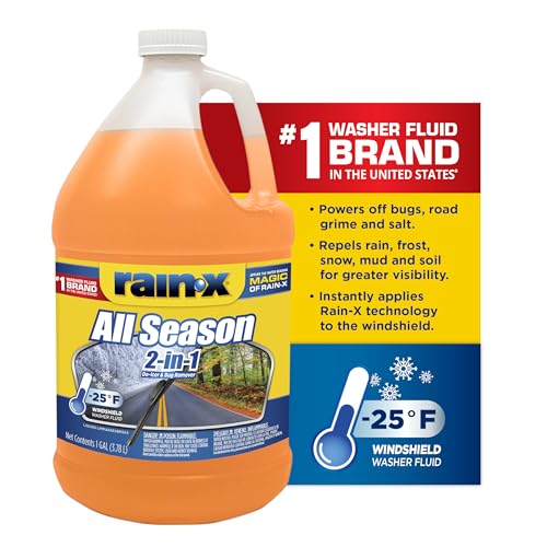 RainX All Season 2-in-1 De-Icer & Bug Remover 128 fl oz