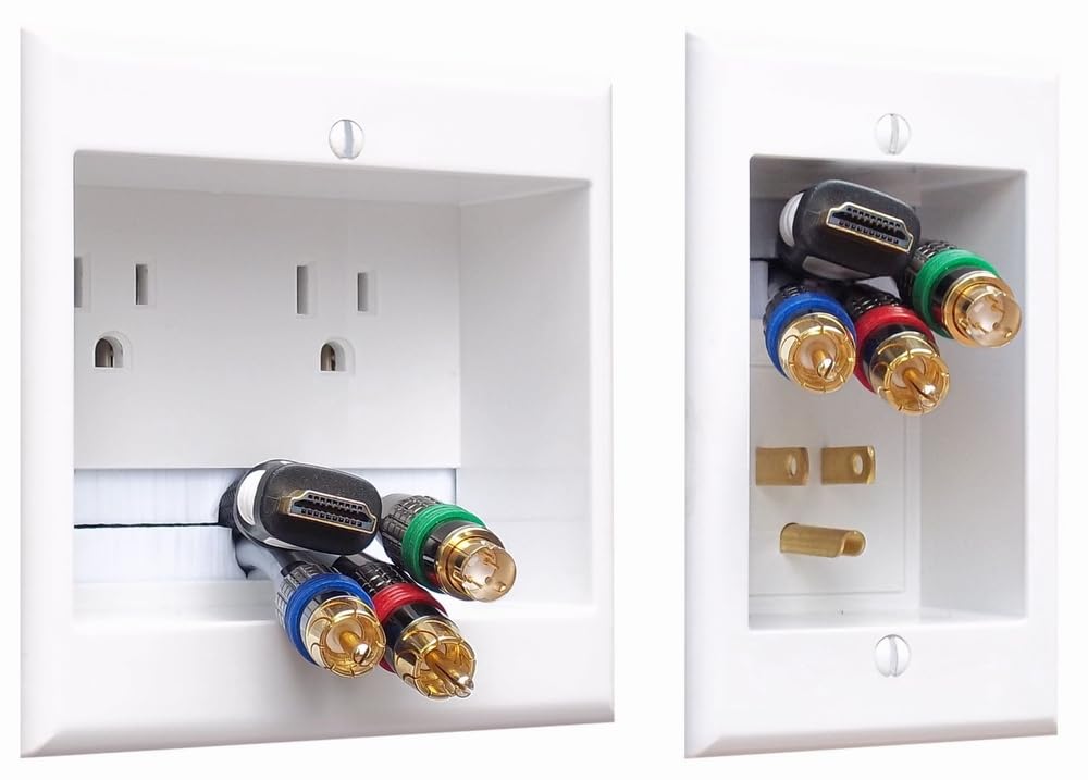 Powerbridge TWO-CK Dual Outlet Recessed Kit