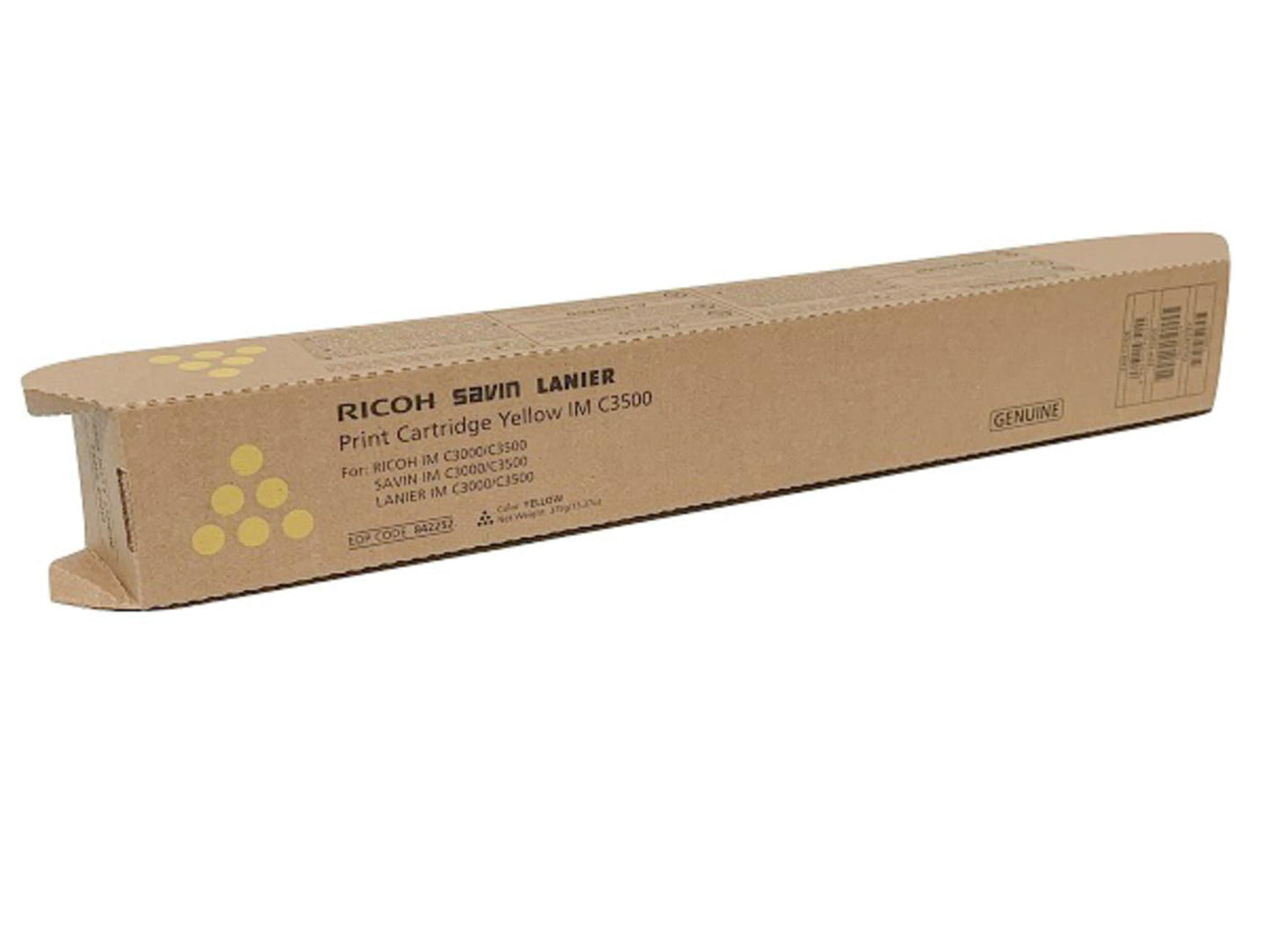 Ricoh 842252 IM C3500 Yellow Toner Cartridge
