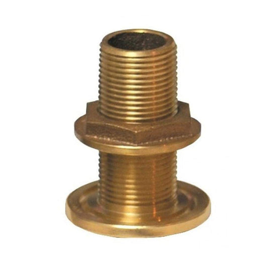 GROCO 1/2" Bronze Thru-Hull Fitting with Nut