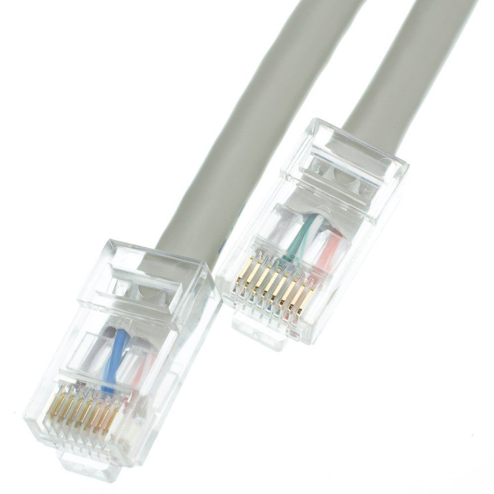 CableWholesale Cat5e Ethernet Cable 50ft Gray
