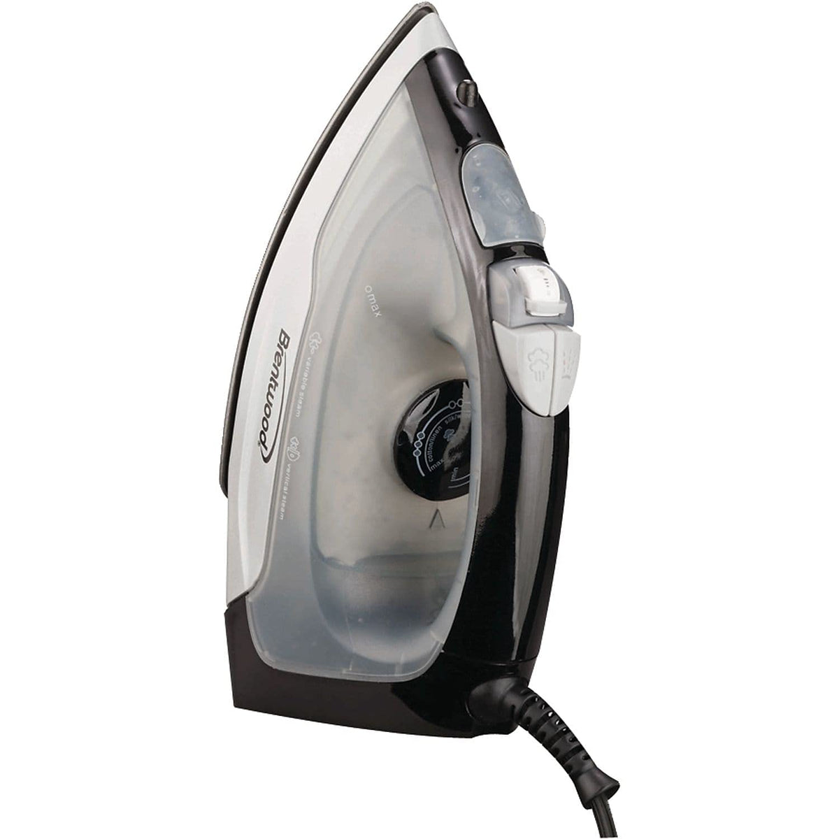 Brentwood MPI-53 Non-Stick Steam Iron Black