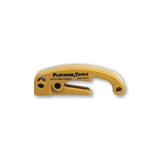 Platinum Tools 15015C Cat5/6 Cable Jacket Stripper, Yellow