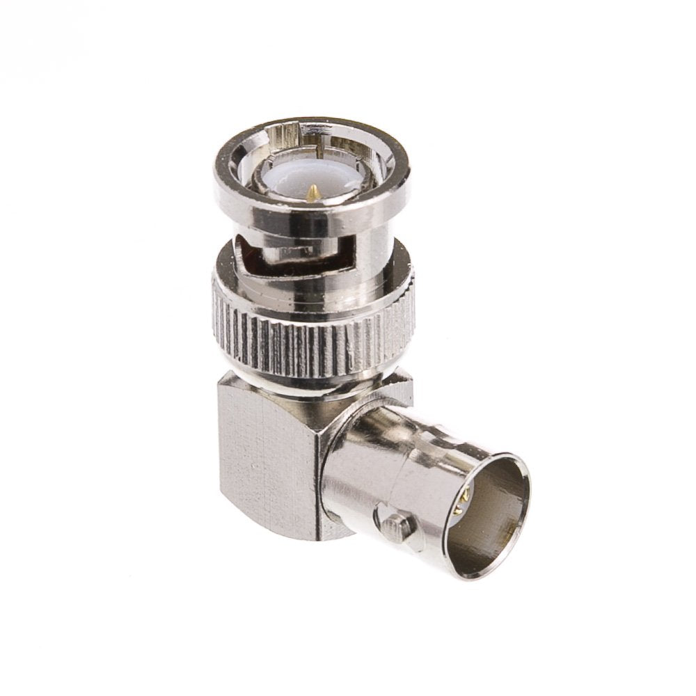 CableWholesale BNC Right Angle Adapter Male to Female
