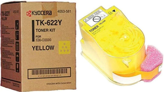 Kyocera TK-622Y Yellow Toner Cartridge