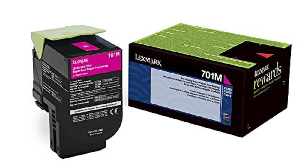 LEX70C10M0-70C10M0 Toner LEX-701M 1000 Page-Yield