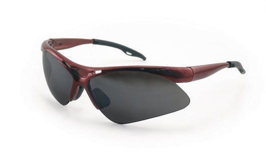 SAS Diamondbacks Safety Glasses Red/Gray
