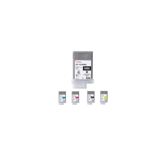 Canon PFI-102 130ml Ink Tank Set for iPF Series