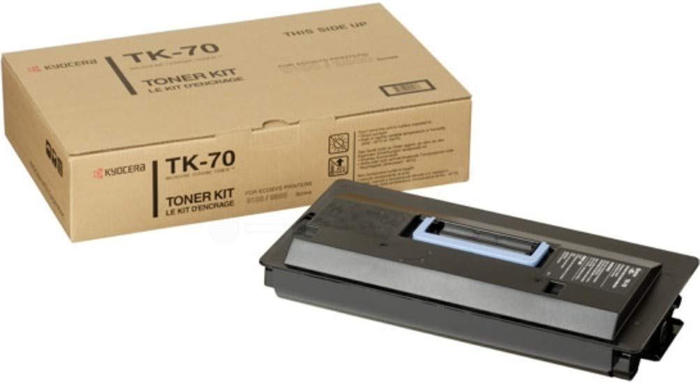 KYOCERA Toner Cartridge, Includes Waste Bottle, 40000 Yield (TK70)