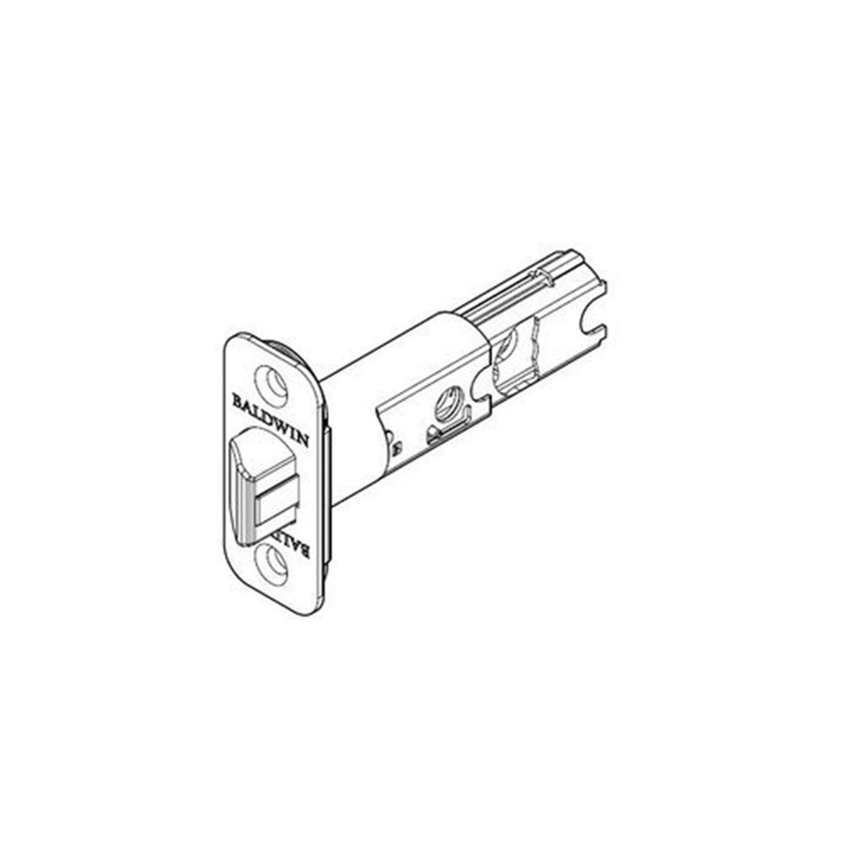 Baldwin Reserve 8BR0311004 Springlatch Satin Nickel