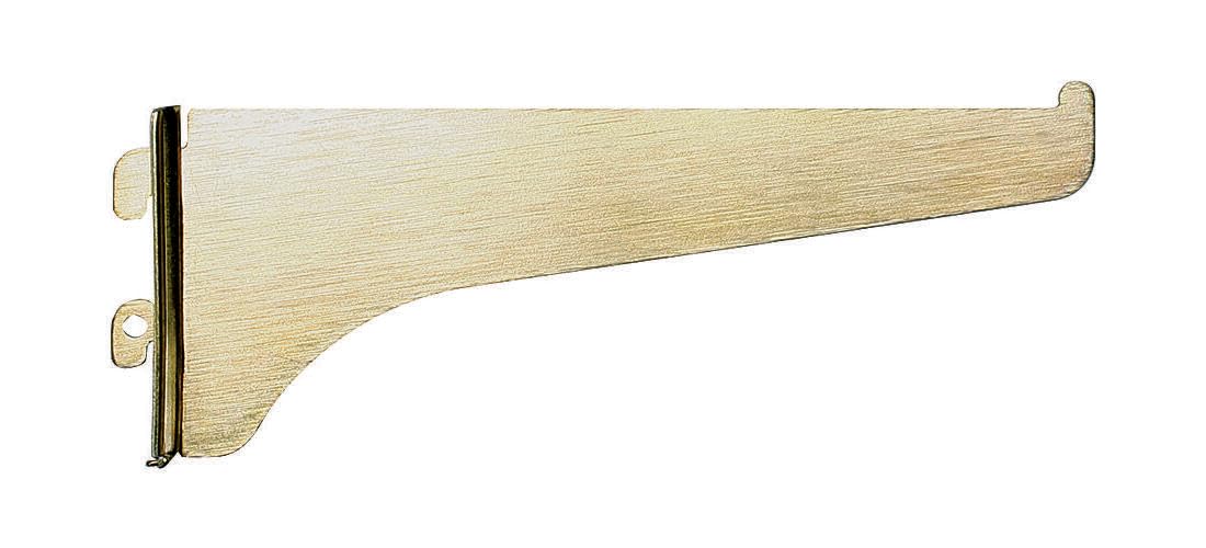 KNAPE BRACKET SHELF 10" BRASS