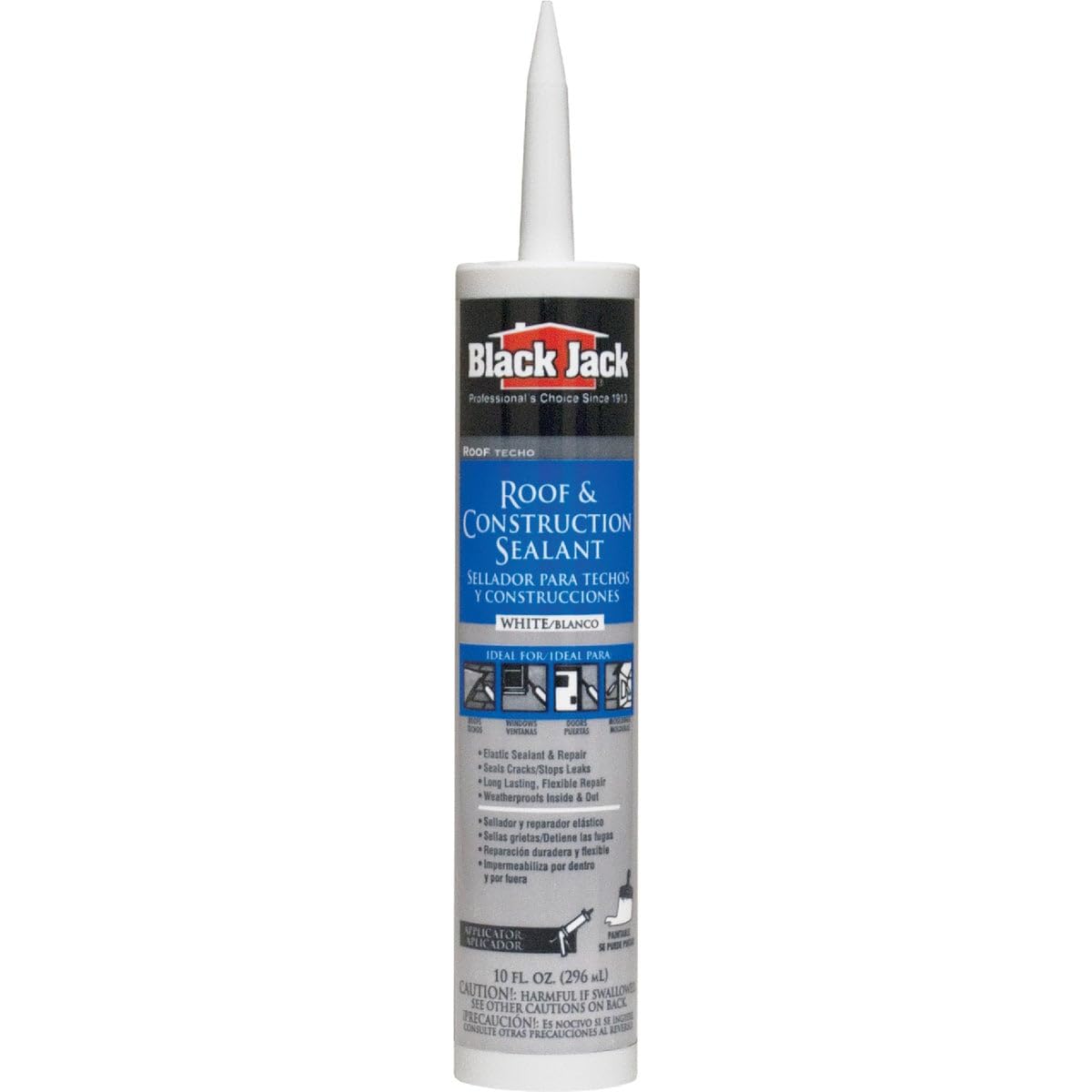 GARDNER-GIBSON 5227-1-61 Series 10 OZ WHT Roof Patch, No Size, No Color