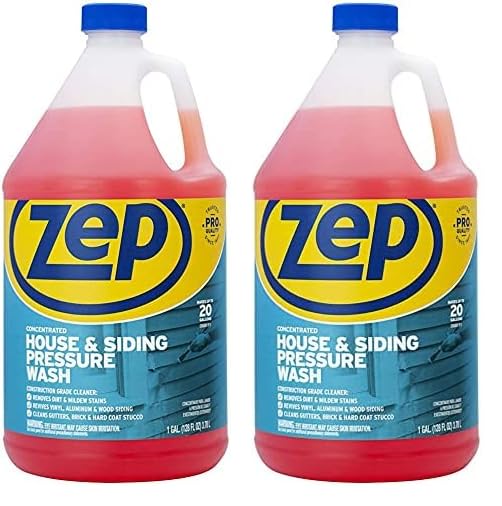 Zep House & Siding Wash ZUVWS128 1 Gallon, 2 Pack