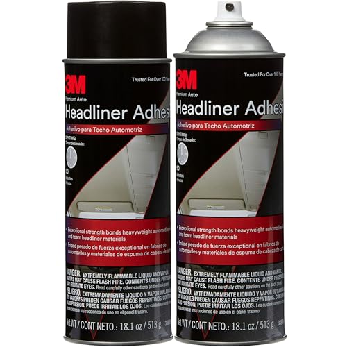 3M 38808 Headliner & Fabric Adhesive 18.1 oz (2 Pack)