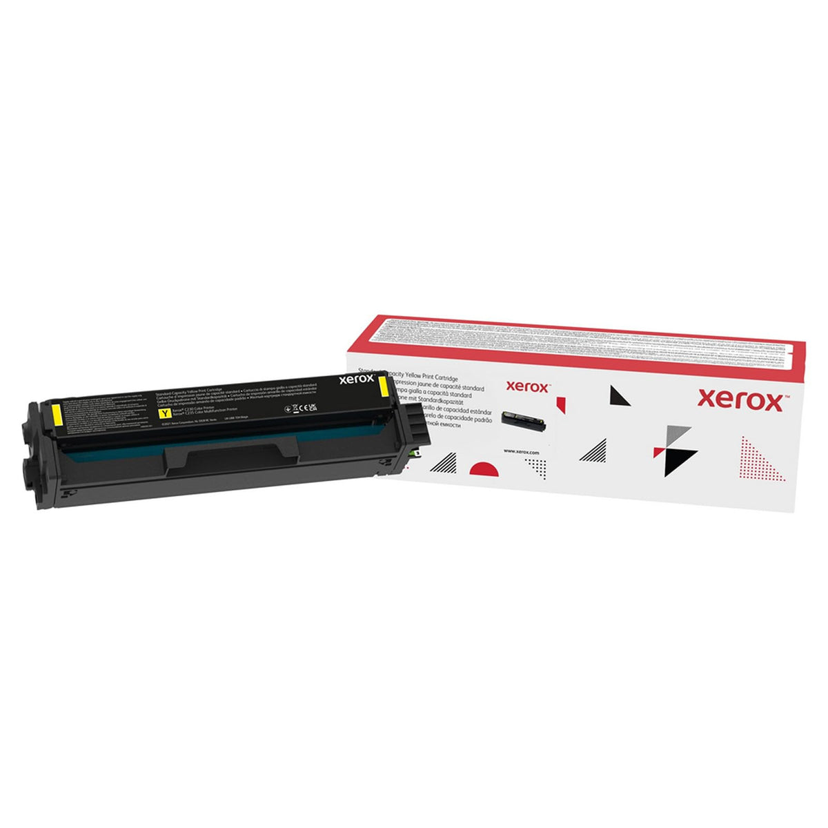 Xerox Genuine C230/C235 Yellow Standard Capacity Toner -Cartridge - (1,500 pages) -006R04386