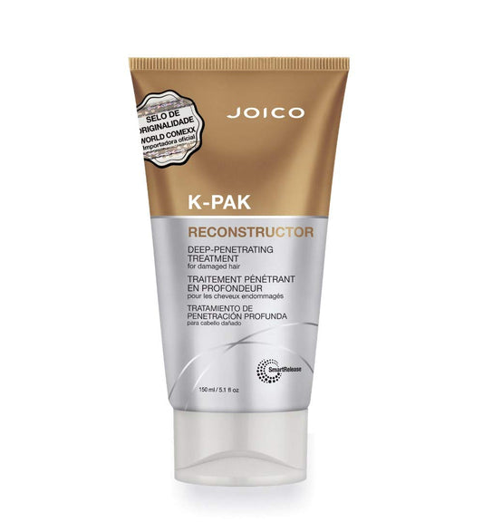 K-PAK Reconstructor Deep-Penetrating Treatment | For Damaged Hair | Repair & Strengthen Strands | Rebuild & Fortify Damaged Hair | Improve Elasticity | With Keratin & Arginine | 5.1 Fl Oz | Old