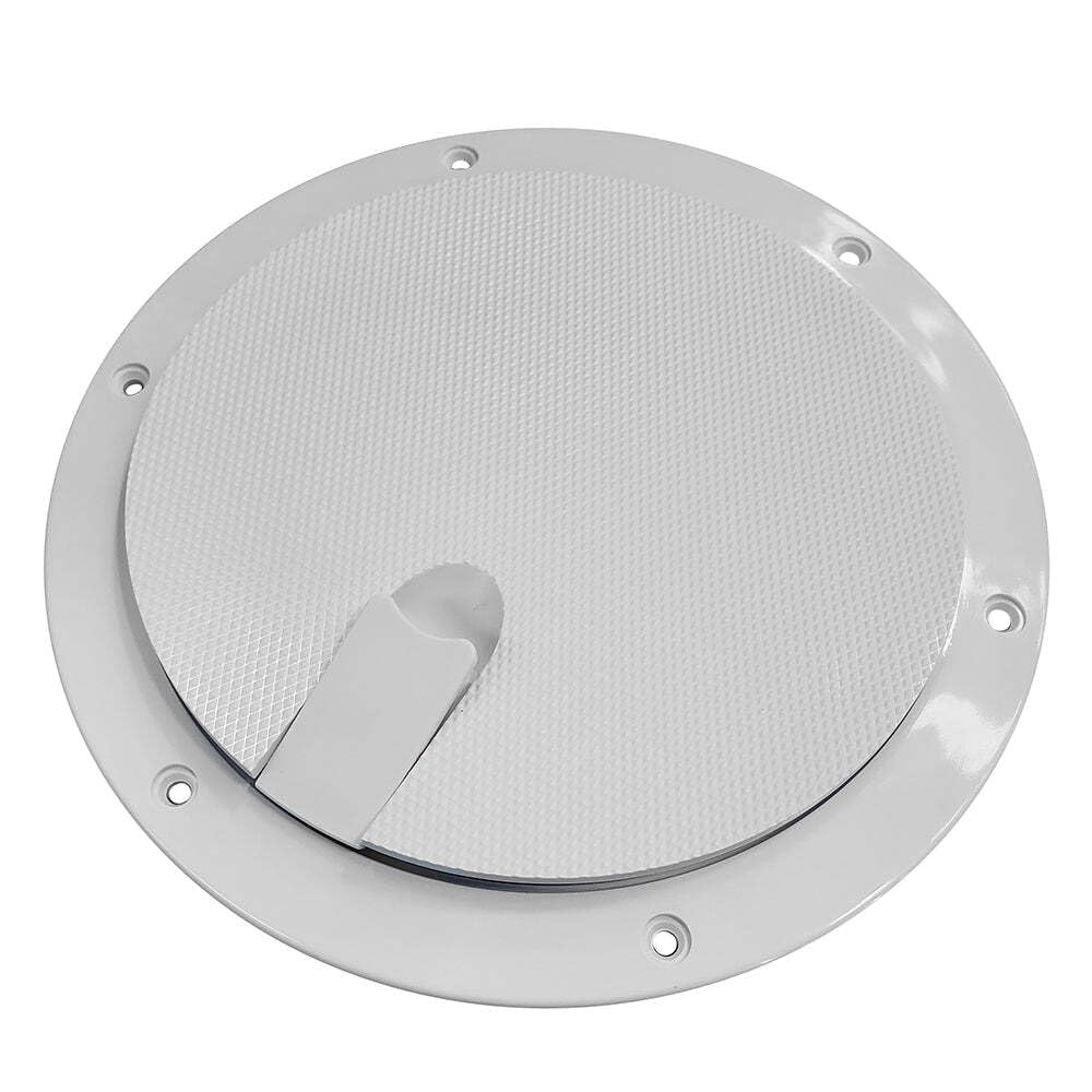 Seadog 336262-1 Deck Plate 6" White Textured