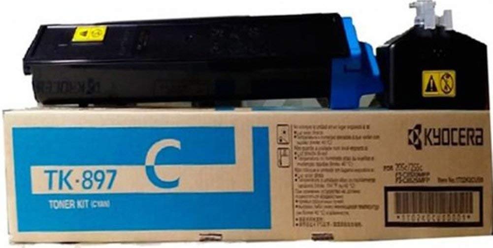 Kyocera TK-897C Cyan Toner Cartridge