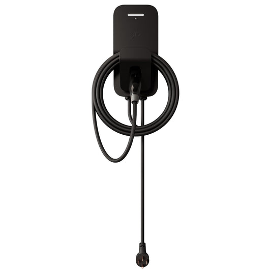 FLO Home X3 Level 2 Electric Vehicle Charging Station, 12 kW at 50 amp/240 V, NEMA 14-50 Plug-in Fast Charging for Tesla (NACS), UL/Energy Star Certified, 25 ft Cable, Toughest Outdoor Rating