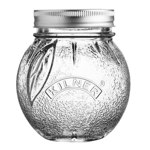Kilner 13.5 oz Orange Fruit Jar