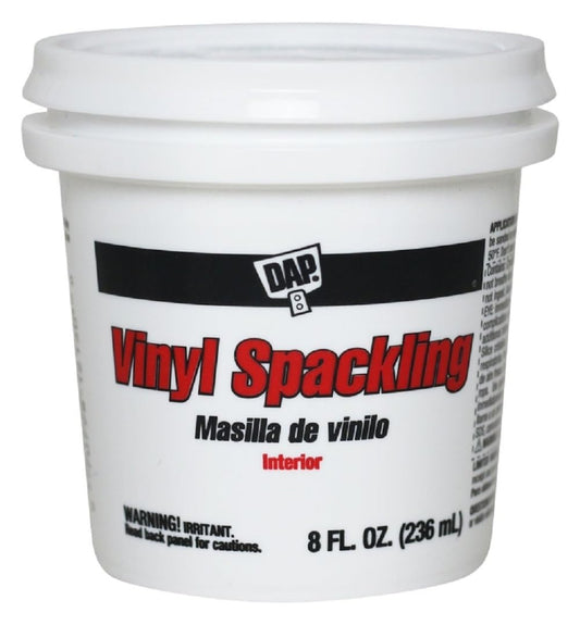 DAP Vinyl Spackling White 8 oz