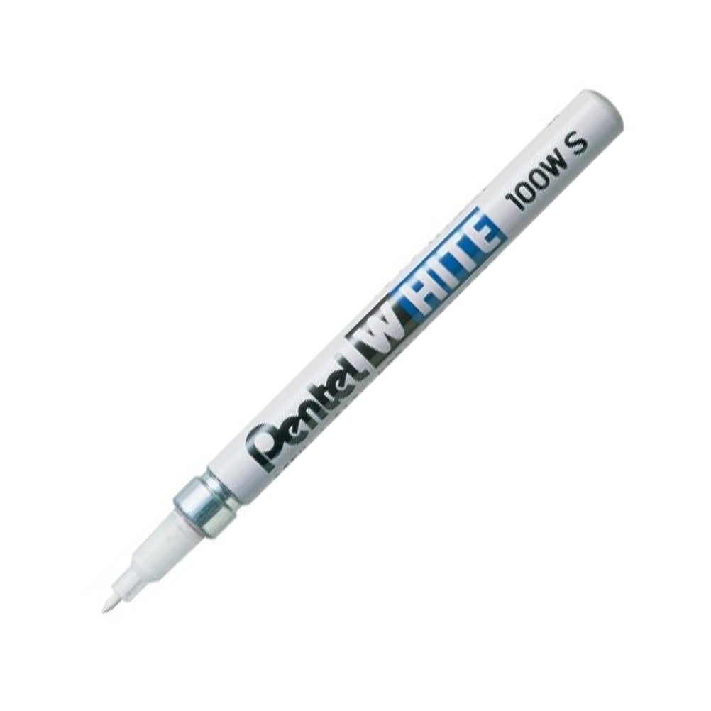 Pentel White Permanent Marker 100W S, 1.5 mm