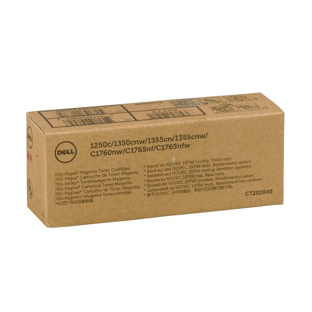 Dell Genuine OEM H89YG Magenta Toner Cartridge (700 YLD) (3310724)