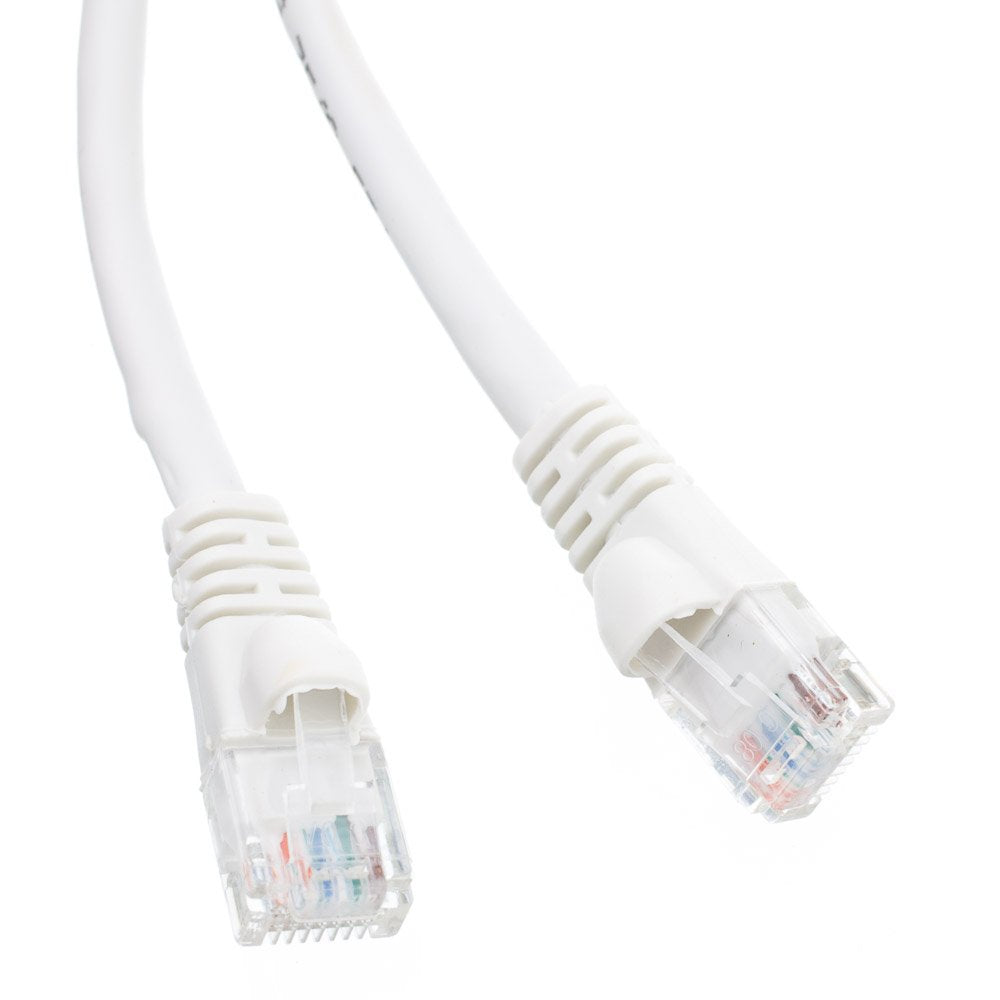 CableWholesale 15ft Cat6a Ethernet Patch Cable White