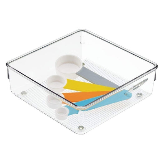 InterDesign Linus Kitchen Drawer Organizer 6" x 6" x 2"