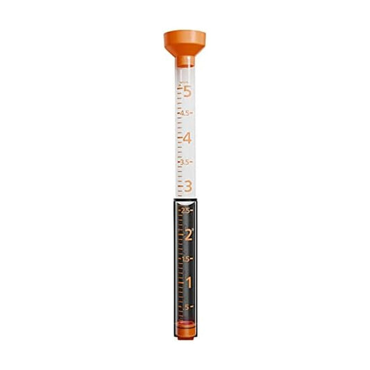 Taylor Jumbo Outdoor Rain Gauge 25-Inch, 5-Inch Capacity