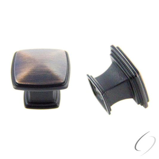 Pride K-81091.10B Square Cabinet Knob