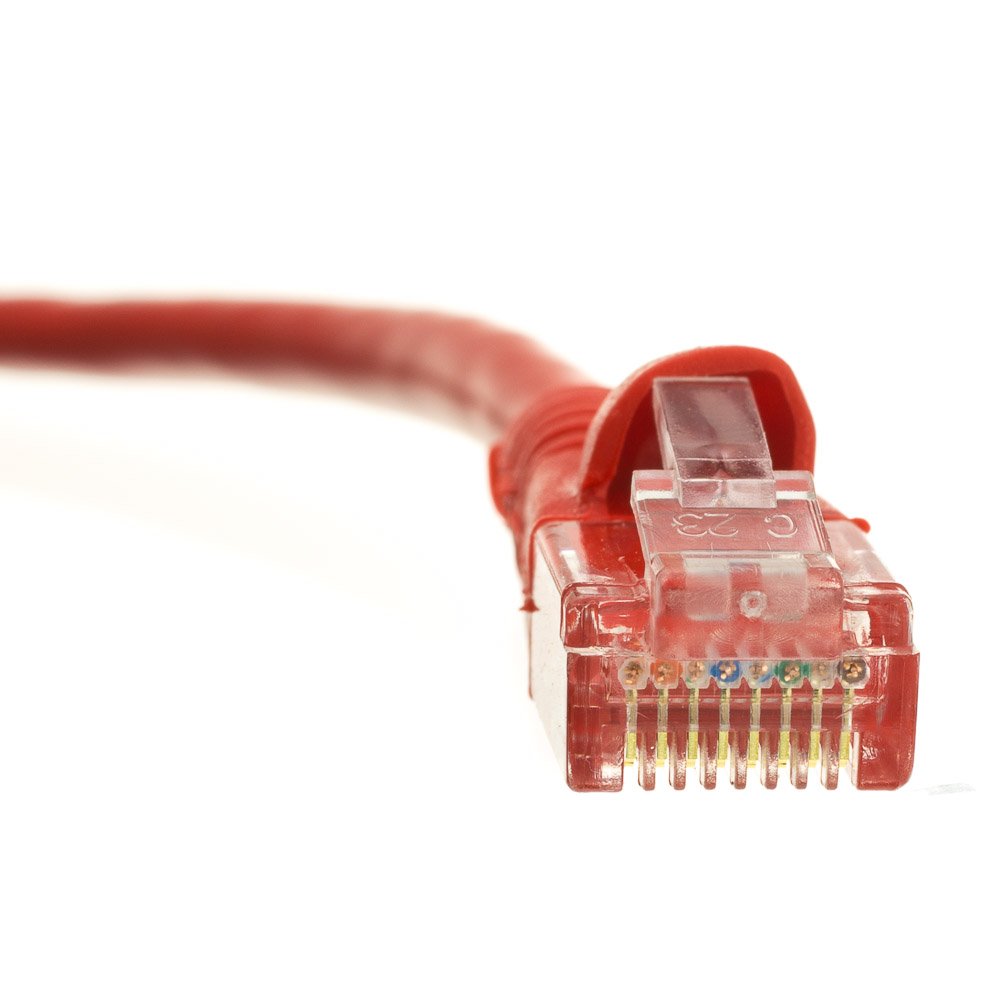 CableWholesale Cat6 Ethernet Cable 75ft Red