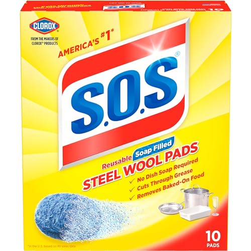 S.O.S. SCRUBR PAD SOS 10 CT