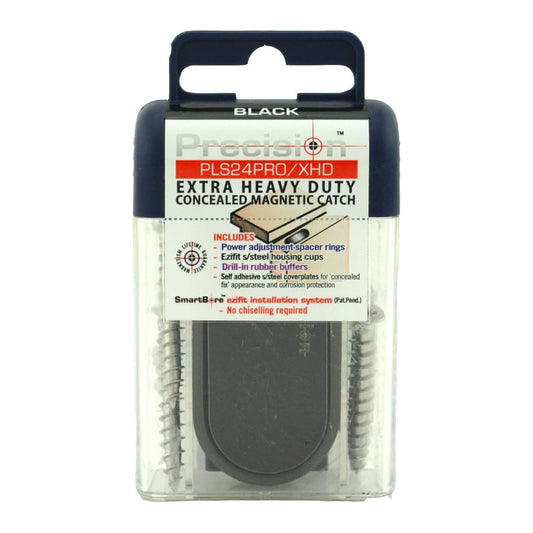 Precision Lock Magnetic Catch, Adjustable, Black