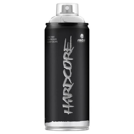 Montana MTN Hardcore Metallic Silver Chrome Spray Paint 400ml