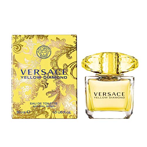 Versace Yellow Diamond Eau De Toilette Spray 1 oz for Women