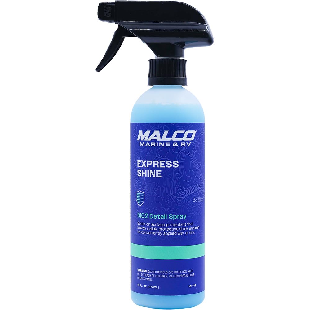 Malco Marine Express Shine SiO2 Detail Spray 16 Oz