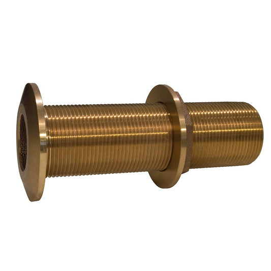GROCO 1-1/2" Bronze Extra Long Thru-Hull Fitting