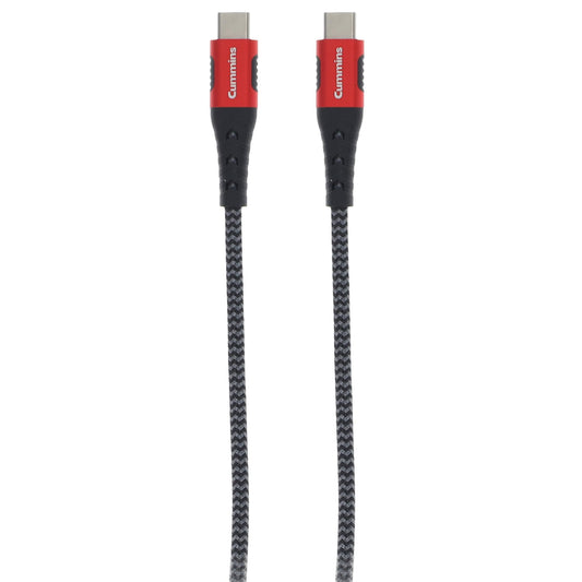 Cummins 6ft USB-C to USB-C Braided Cable