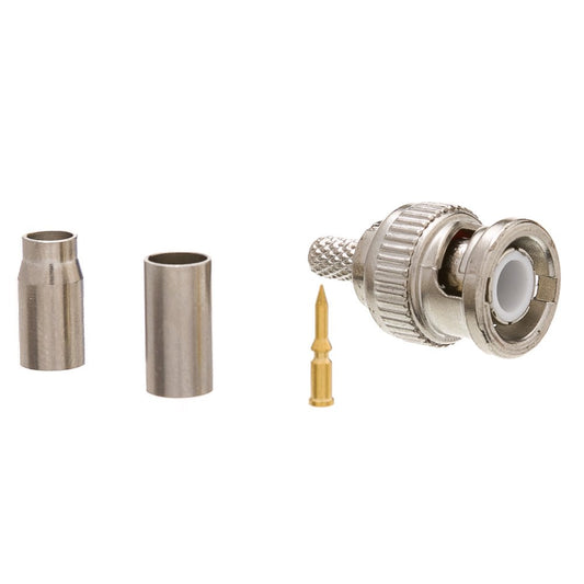 CableWholesale RG58 Stranded BNC Connector 4-Pack