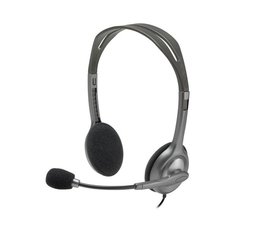 Logitech Kopfhoerer H110 Schwa