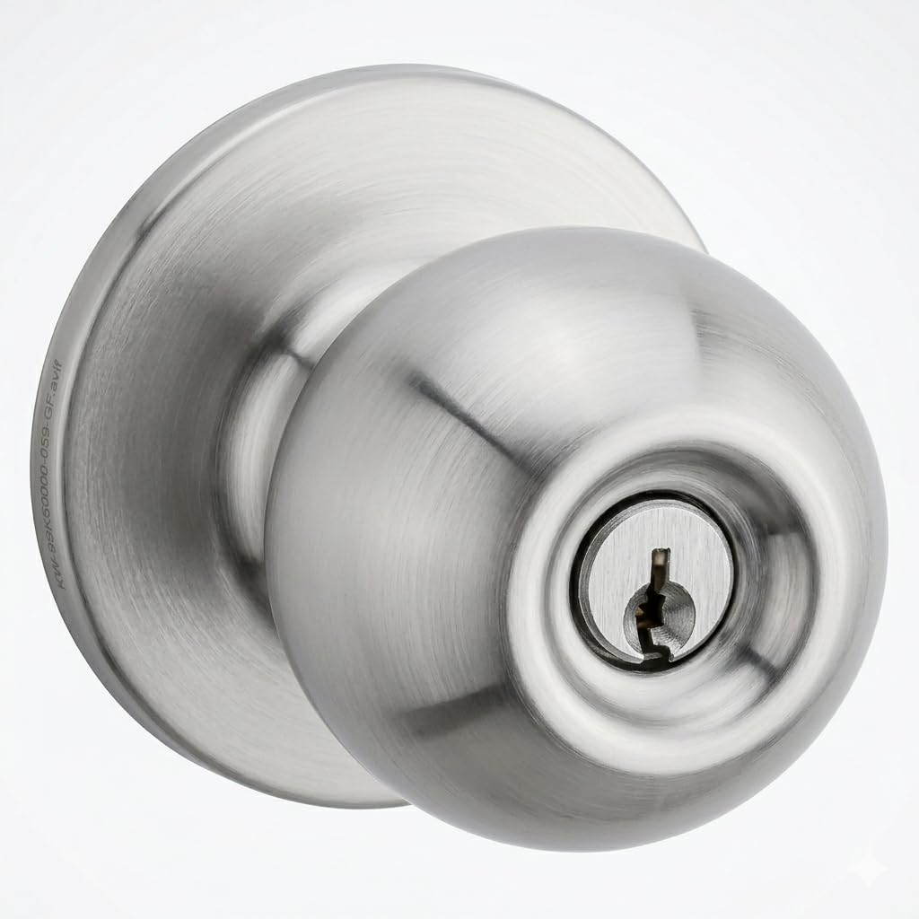 Kwikset Regina SK5000RG Keyed Entry Door Knob