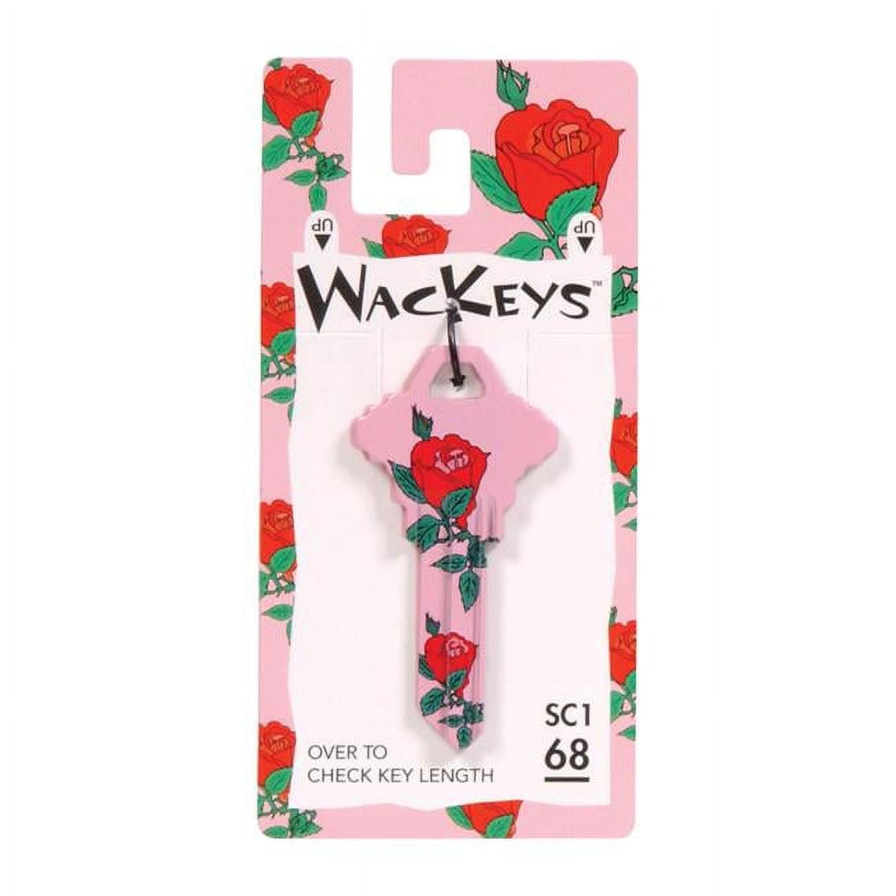 Hillman Wackey Rose Universal Key Blank
