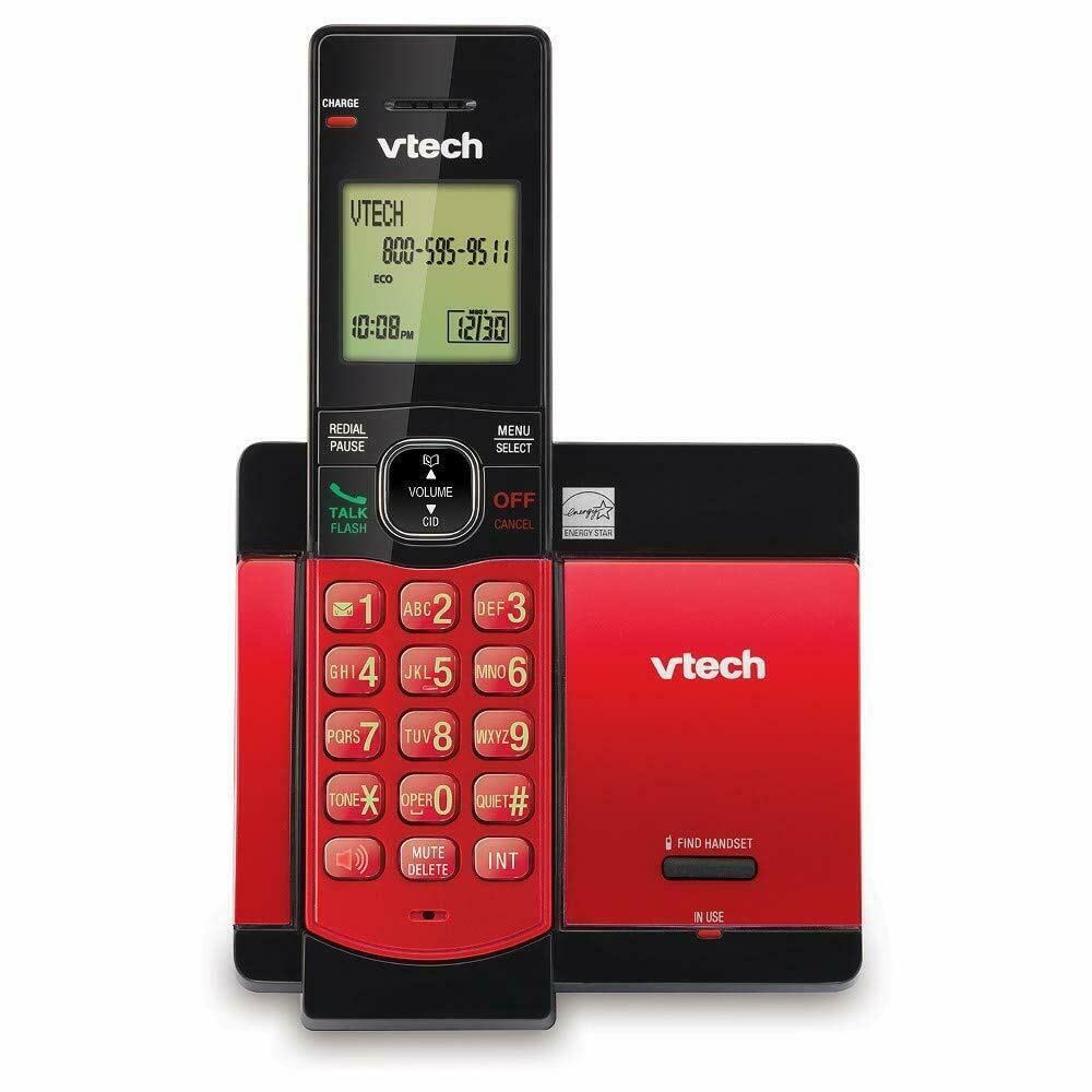 VTech DECT 6.0 Cordless Phone CS5119-16 Red