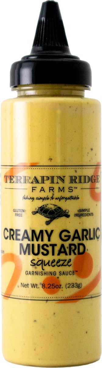 Terrapin Creamy Garlic Mustard Sauce 8.25oz, 6 Pack