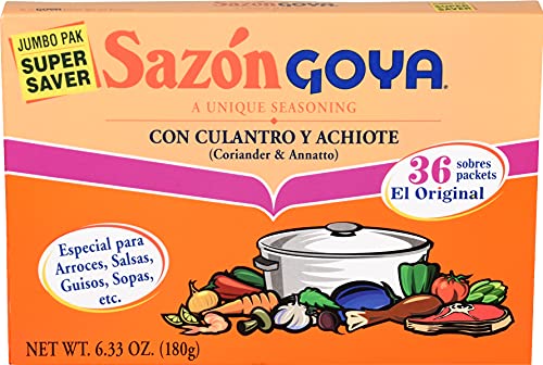 Goya Sazon Seasoning Coriander & Annatto 6.33oz