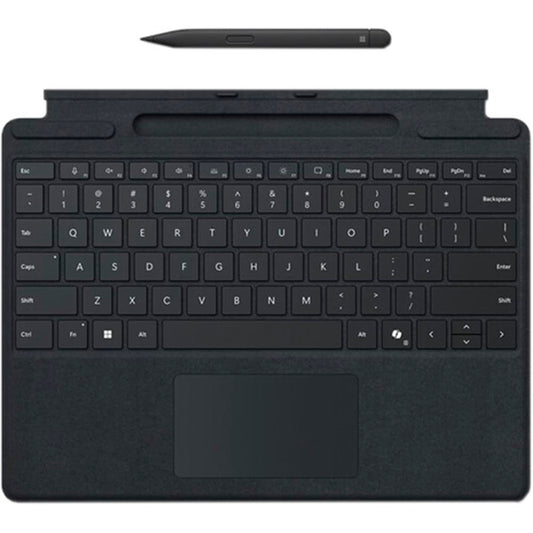 Microsoft Surface Pro 13" Keyboard with Slim Pen – Black Keyboard, Black Pen