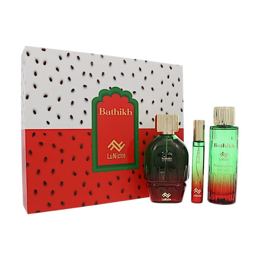 Luniche Bathikh 3PC Unisex Fragrance Set 3.4oz