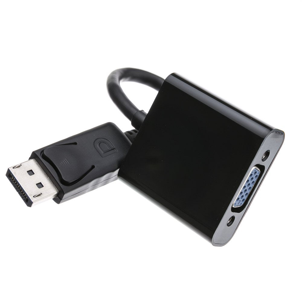 CableWholesale DisplayPort to VGA Adapter, 6 Inch