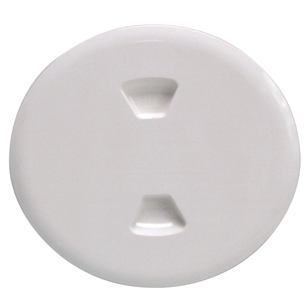 Beckson 5" Twist-Out Deck Plate DP50-W White